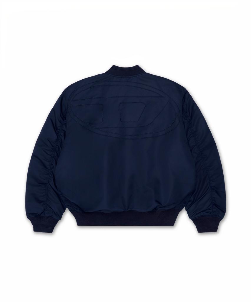 DIESEL W-Type-D1 Bomber Jacket - Navy:Brown