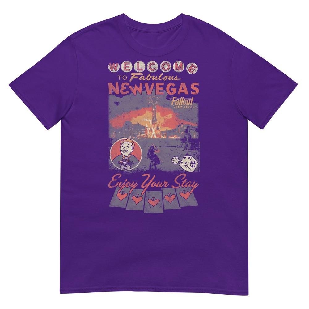 Fallout Welcome To Fabulous New Vegas Vintage Video Game Tshirt