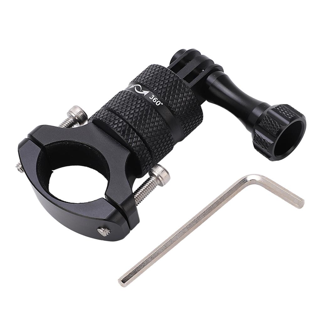 Bicycle Mount Holder 360 Degrees  Adjustable Lightweight Bike Bracket Adpater for Action Cameras