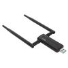 USB 3.0 WiFi6E AX5400M WiFi Адаптер 802.11AX Трехдиапазонный 6 ГГц 5 ГГц 2,4 ГГц Две антенны 6 дБи Адаптер беспроводной сети