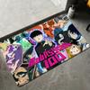 Anime M-Mob Psycho 100 Floor Mat Flannel Rugs Soft Winter Warmth Floor Mat Thickened Non-Slip for Living Room Home Door Mat