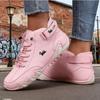 Women's Pink Loafers Synthetic Leather Soft Sole Comfort High-quality Casual Shoe Anti Slip Fashio Breathable Sneakers for Women