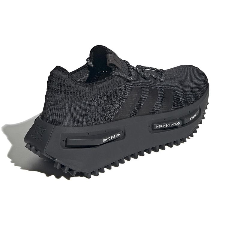 Neighborhood x adidas NMD_S1 Core Black Мужские Кроссовки Облачно-Белые ID3205