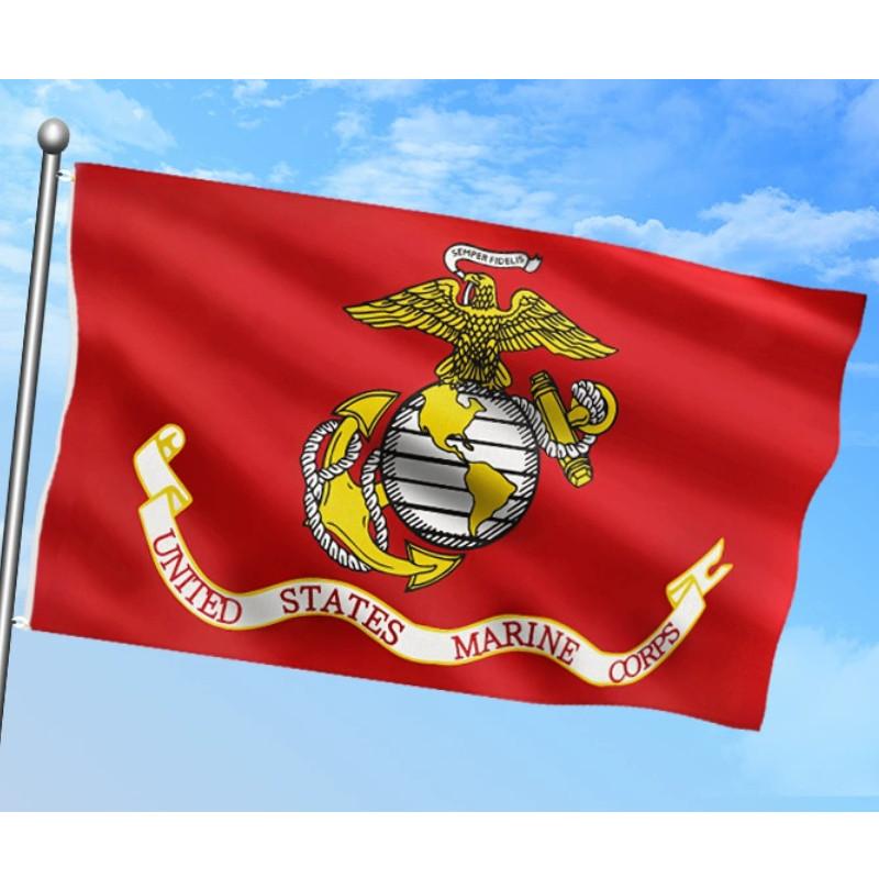 States Marine United Corps Eagle Pattern Military Flag Outdoor Decoration Gift