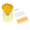 Fruit Fly Trap Killer Plastic Yellow Drosophila Trap Fly Catcher Pest Insect Con