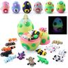 Dragon Egg with Mini Animals 3D Printed Articulated Animal Figurines Inside Egg Pocket Pet Fidget Toy for Kids Gift Easter Basket Stuffers