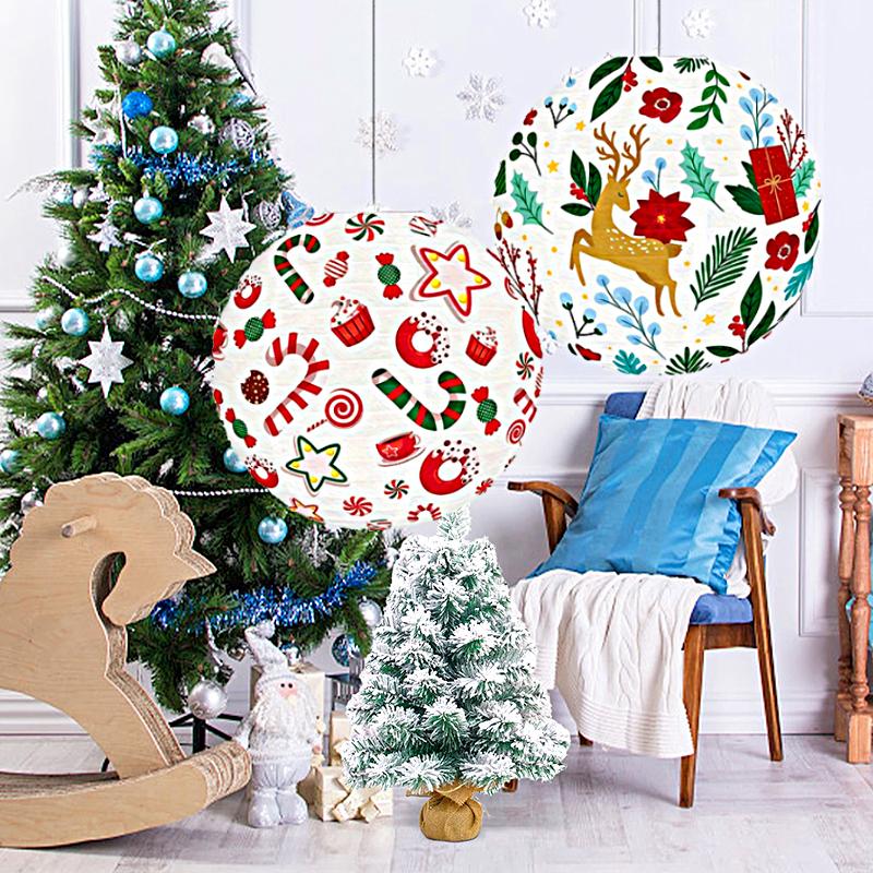 1 шт. конфеты рождественские рождественские фонарики рождественские фонарики рождественские вечеринки рождественские подвески