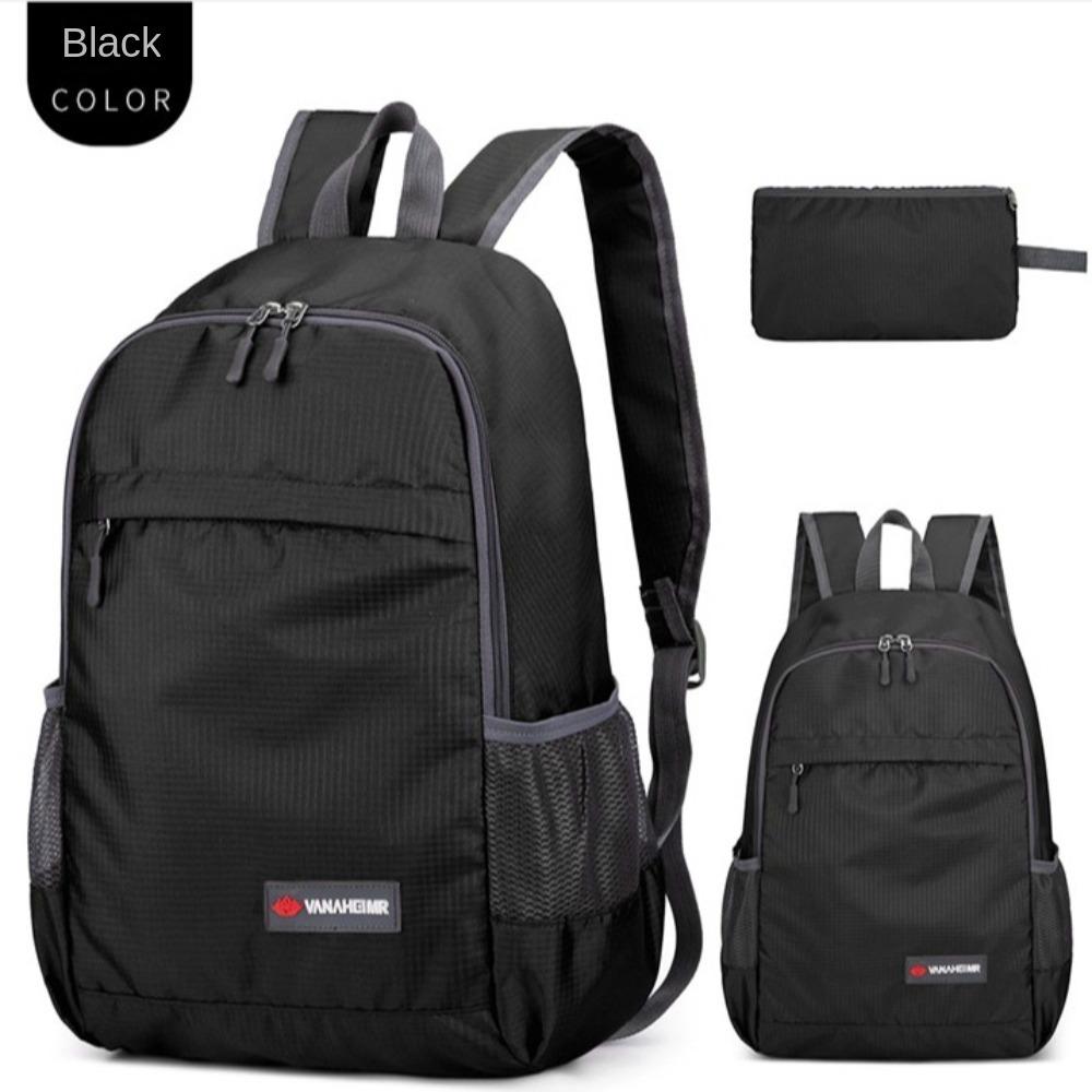 Большой вместительный спортивный рюкзак на молнии для школьников, простой рюкзак для отдыха на открытом воздухе, офис