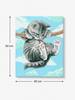 Painting by numbers with frame - Hanging cat 40 x 50