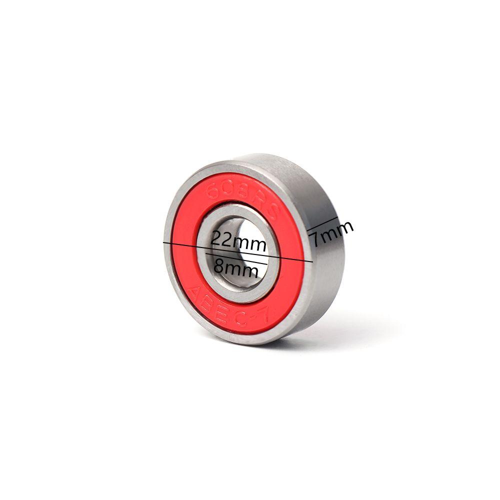 10Pcs/set New Carbon Steel Corrosion Resistance Scooter Skates Deep Groove Accessories Ball Bearings 608rs