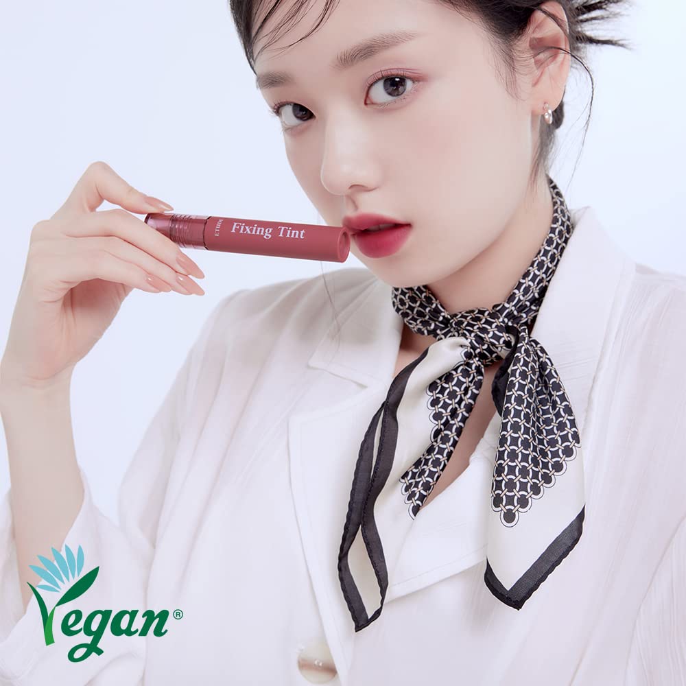 [Официальный Etude House] Стойкий тинт Клюквенный Слив (Нейтральный/Осень и Зима) / Тинт для губ / Помада / 4 г