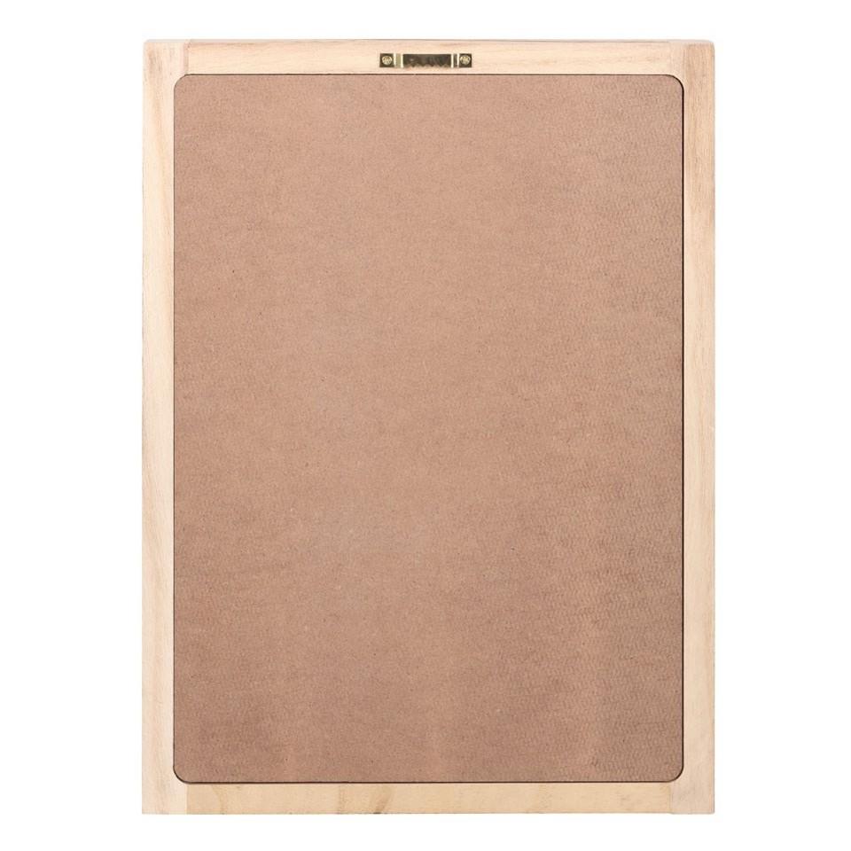 Something Different Деревянный плакат в рамке «Луна-мотылек»