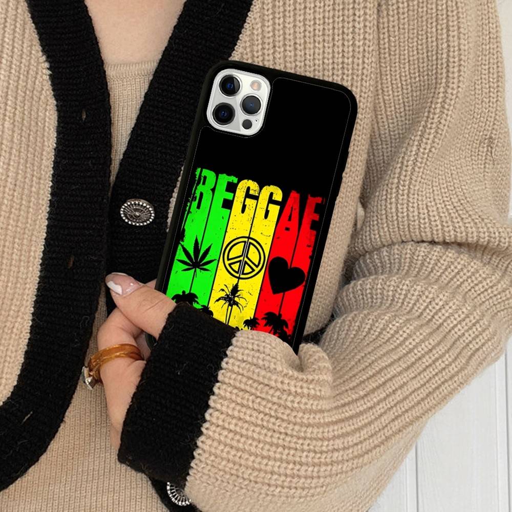 Singer B-Bob M-Marleys Phone Case For IPhone 16 Pro Max 15 14 Plus 14 13 12 11 17 PC+TPU Cases Back Cover