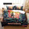 Iron Heavy Metal Maidens Bedding Set Duvet Cover Bed Set Quilt Cover Pillowcase Comforter King Queen Size Boys Adult Bedding Set