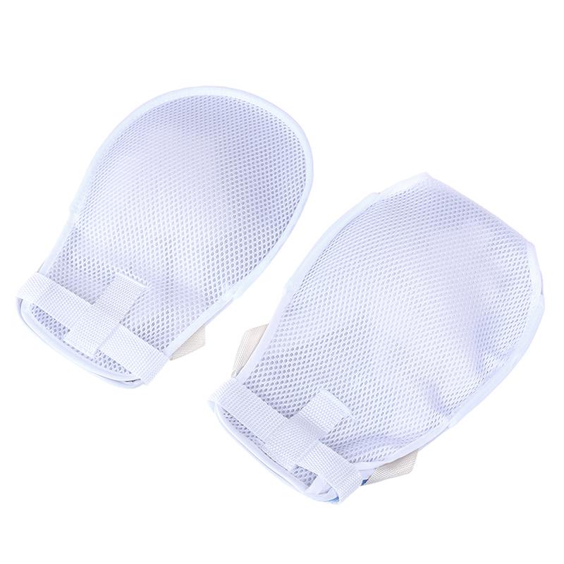 Открытые защитные приспособления для пальцев. Фиксированные перчатки для инфекций рук. Ограничительные перчатки. Контрольная рукавица.