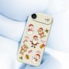 For iPhone 17 Air Case Christmas Friends Pattern Printing Straight Edge TPU Phone Back Cover
