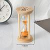 5 Minutes New Wooden Hourglass Mini Desktop Decoration Sand Clock Creative Timers Sandglass Hourglass Kitchen For Kids Gift