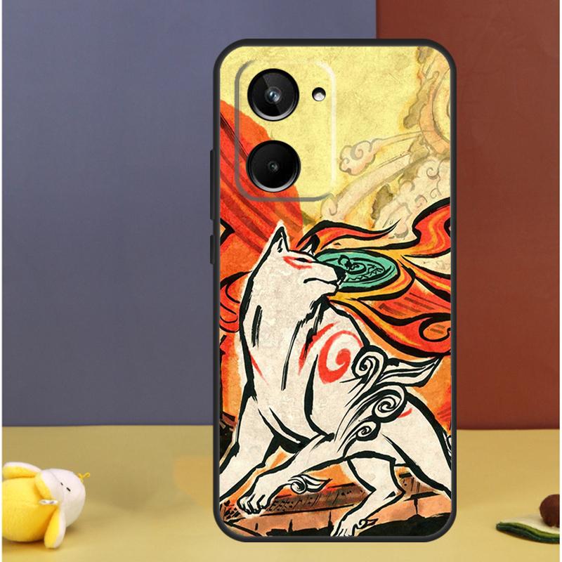 Japanese Style Fox For Realme 15 10 11 12 13 14 Pro Plus C65 C67 C63 C61 C55 C51 C53 C35 C75 GT6 GT7 Pro Case