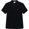 Burberry Мужская рубашка-поло черная 8017003-A1189