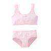 Teen Girls Training Bra Underwear Soft Padded Cotton Bra Set for Young Girls 8-14years