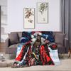 Merry Christmas  Blanket I-Iron M-Maidens Tour 2025 Super Soft Plush Throw Blanket For Outdoor Flannel Bedspread Bed Cover