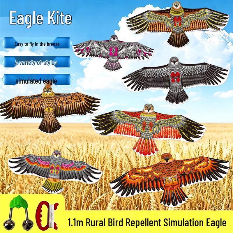 Отпугиватель птиц Weifang Eagle Kite - Маленький пасторальный детский пугало-воздушный змей