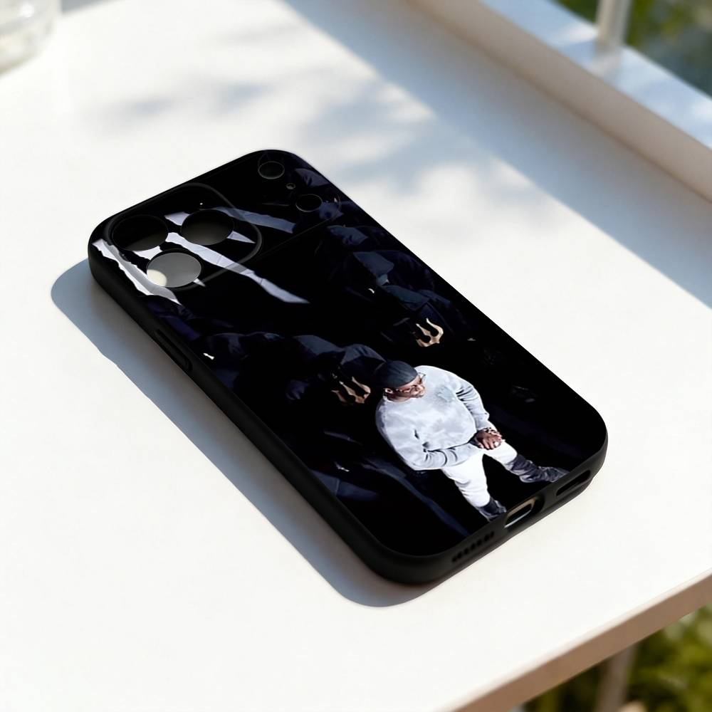 Diamant Noir W-Werenoi Phone Case For iPhone 11,12,13,14,15,16,17,Pro,Max,Plus,E,SE4,Air,Mini Black Soft Cover