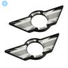 Car Interior Door Pin Lock Wing Emblem Badge Sticker For Mini Cooper Clubman S R50 R53 R55 R56 F54 F55 F56 F60 Countryman