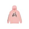 Толстовка с капюшоном Air Jordan Logo с флисовой подкладкой и унисекс-толстовкой розового цвета DH9505-648
