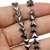 3D Hematite Triangle Stone Beads for DIY Jewelry