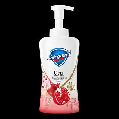 Safeguard Гель-пена для душа с гранатом