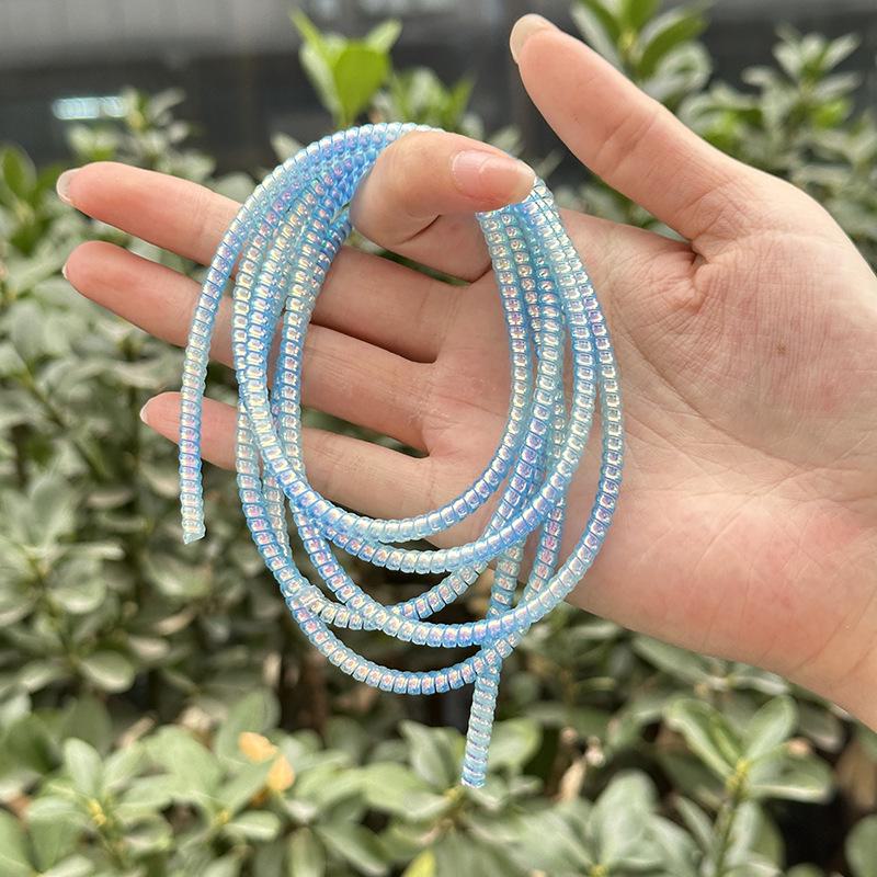 Защитный чехол для кабеля для зарядки Rainbow Laser длиной 1,4 м/1,6 м — чехол для обмотки кабеля мобильного зарядного устройства