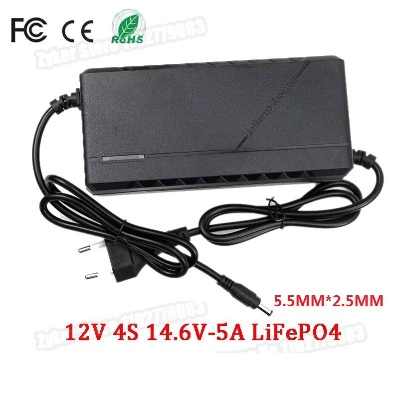 14.6V 29.2V 5A 10A Зарядное устройство для аккумуляторов Lifepo4 4S 8S 12V 24V Умное зарядное устройство для аккумуляторных блоков литий-железо-фосфатных батарей 110V-240V Зарядное устройство
