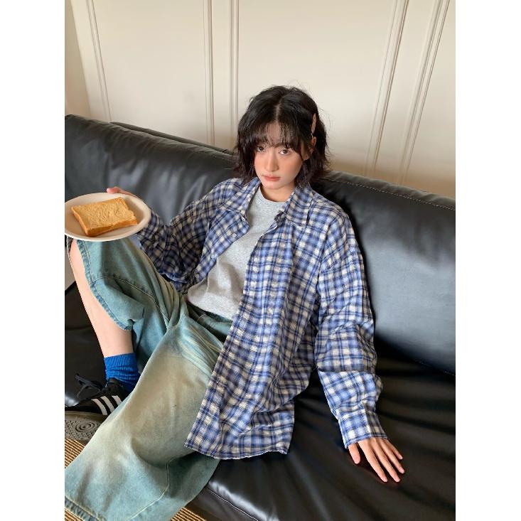 Рубашка с длинными рукавами в американском ретро-стиле с контрастными цветами в стиле пэчворк для мужчин и женщин, весна/лето, новая свободная повседневная рубашка с солнцезащитным кремом, пальто