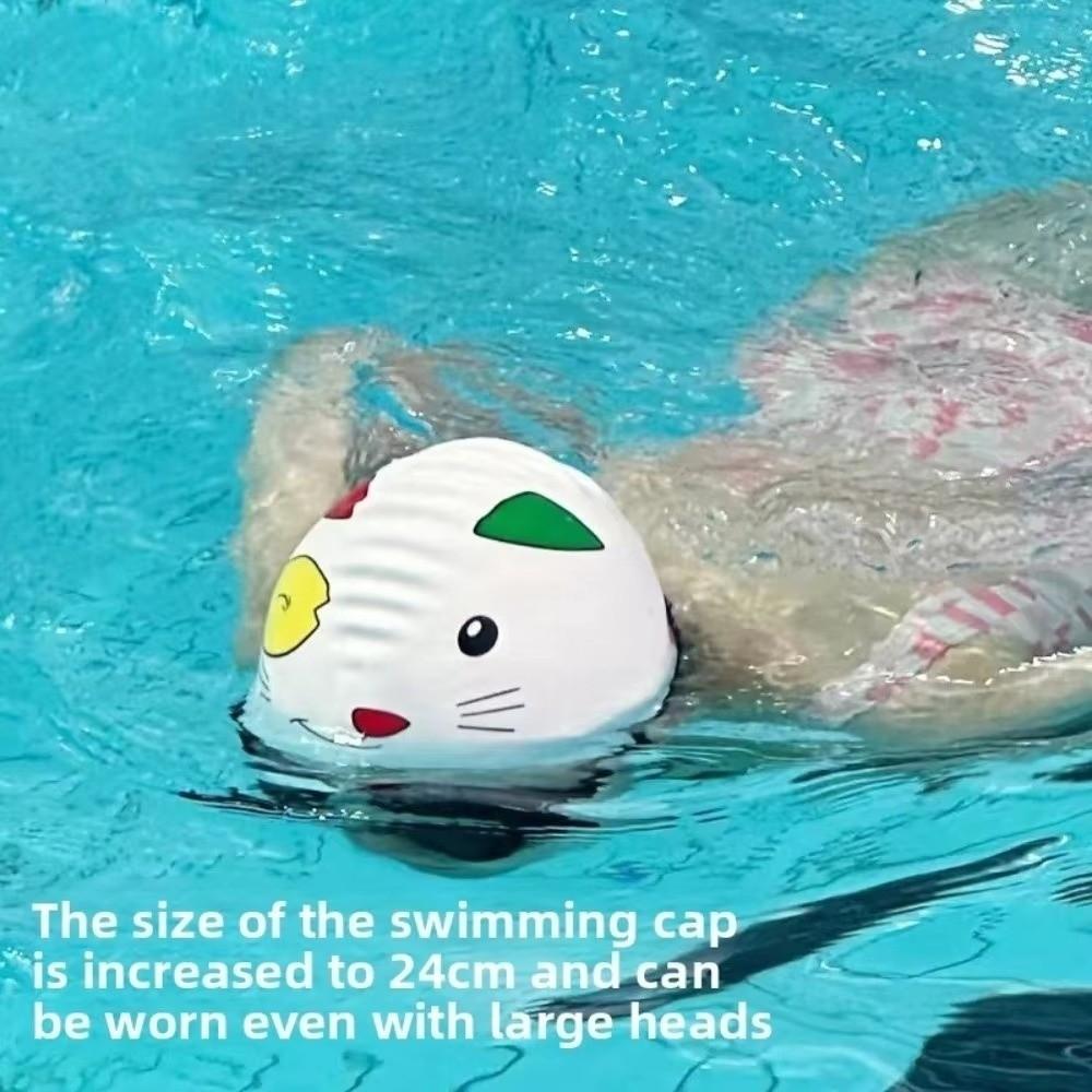Elastic Silicone Swimming Hat Waterproof Waterproof Silicone Swimming Hat Swimming Hat For Adults