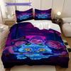 Dynamic Warriors Action Three-piece set (1 * duvet cover + 2 * pillowcase, without core) 2D Flat Duvet cover and pillowcase Soft and comfortable