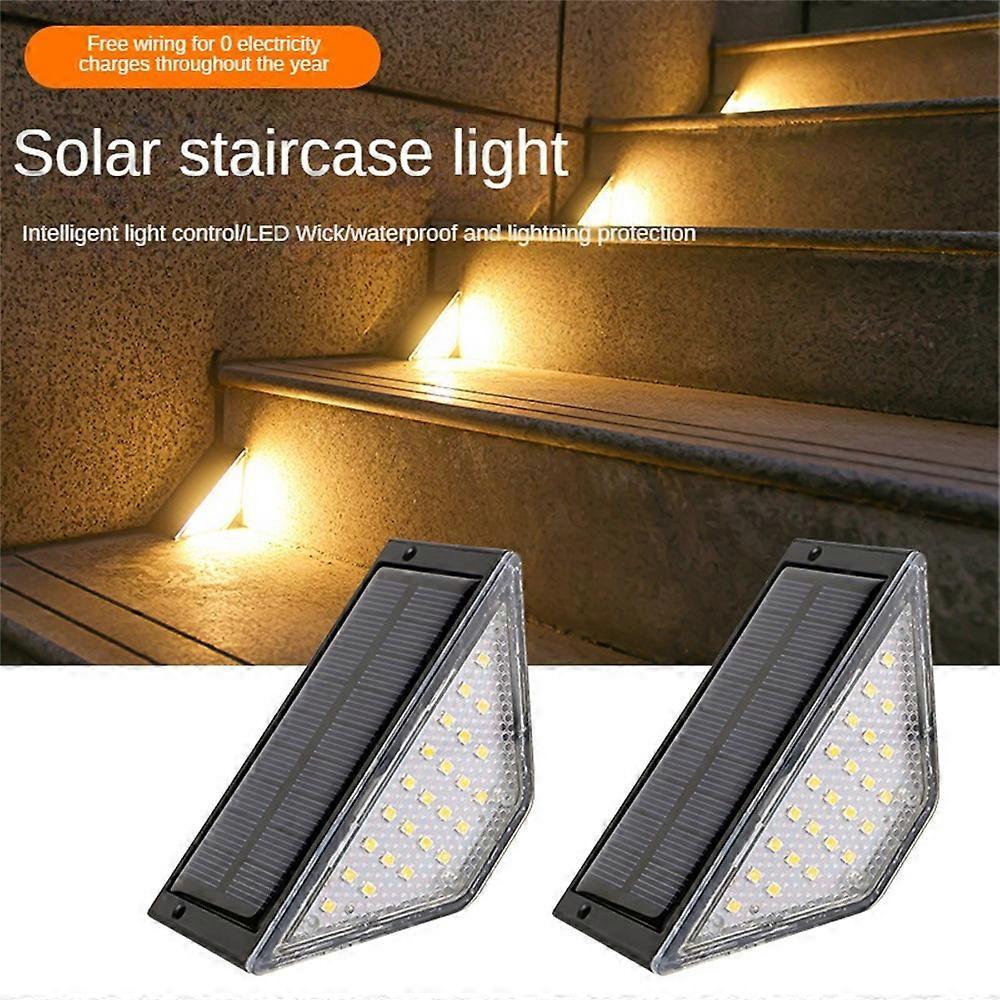 Solar Wall Lights Outdoor Solar Sensor Wall Light, 3 Lighting Modes, Human Body Induction, Outdoor Waterproof Solar Motion Lamp, Wall Mount Solar Ligh