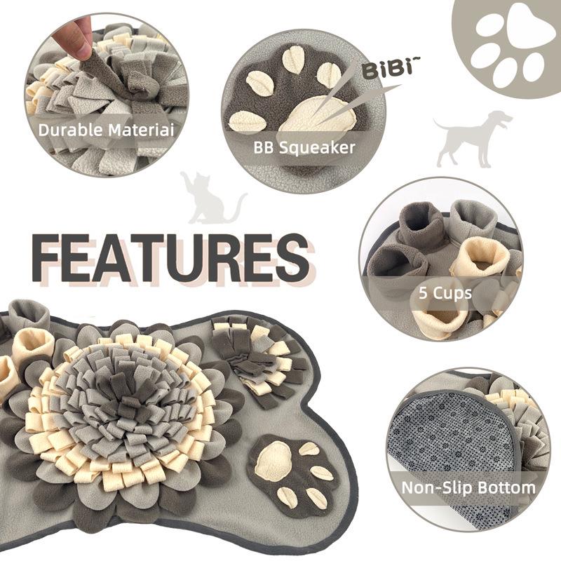 Dog Sniffing Mat: Brain Training & Slow Feeder for Pets