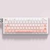 74 клавиши Боковая печать Полупрозрачные колпачки клавиш Sakura Оригинальный профиль Сублимация Подсвечиваемая колпачок клавиши для 60 Механические клавиатуры