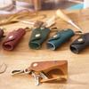 Luxury Mini Key Bag Genuine Leather Pocket Keychain Case Creative Men Car Key Pouch  Car Accessory