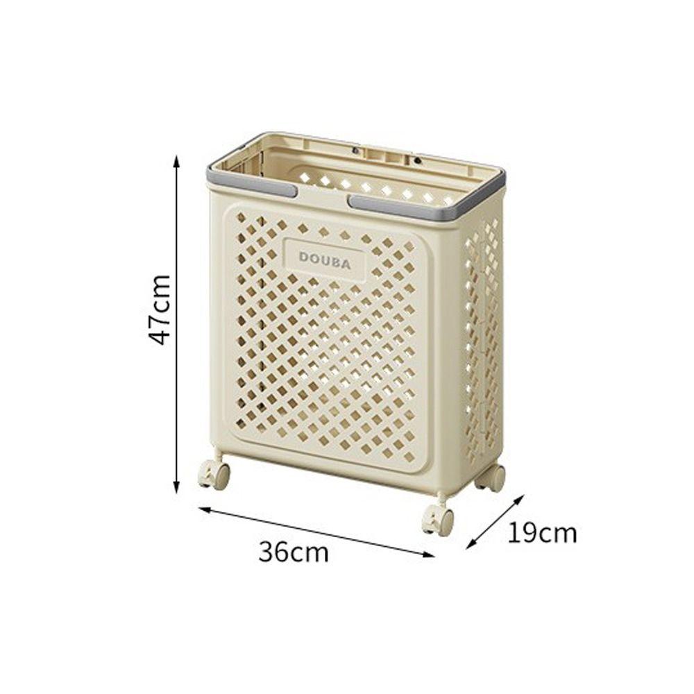 Полая коробка для хранения корзина для белья на колесах корзина для грязной одежды прочная складная корзина для белья
