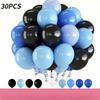 10 inch 30Pcs glitter paper scraps balloon set decoration balloons Christmas Halloween birthday holiday