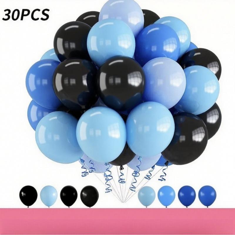 10 inch 30Pcs glitter paper scraps balloon set decoration balloons Christmas Halloween birthday holiday