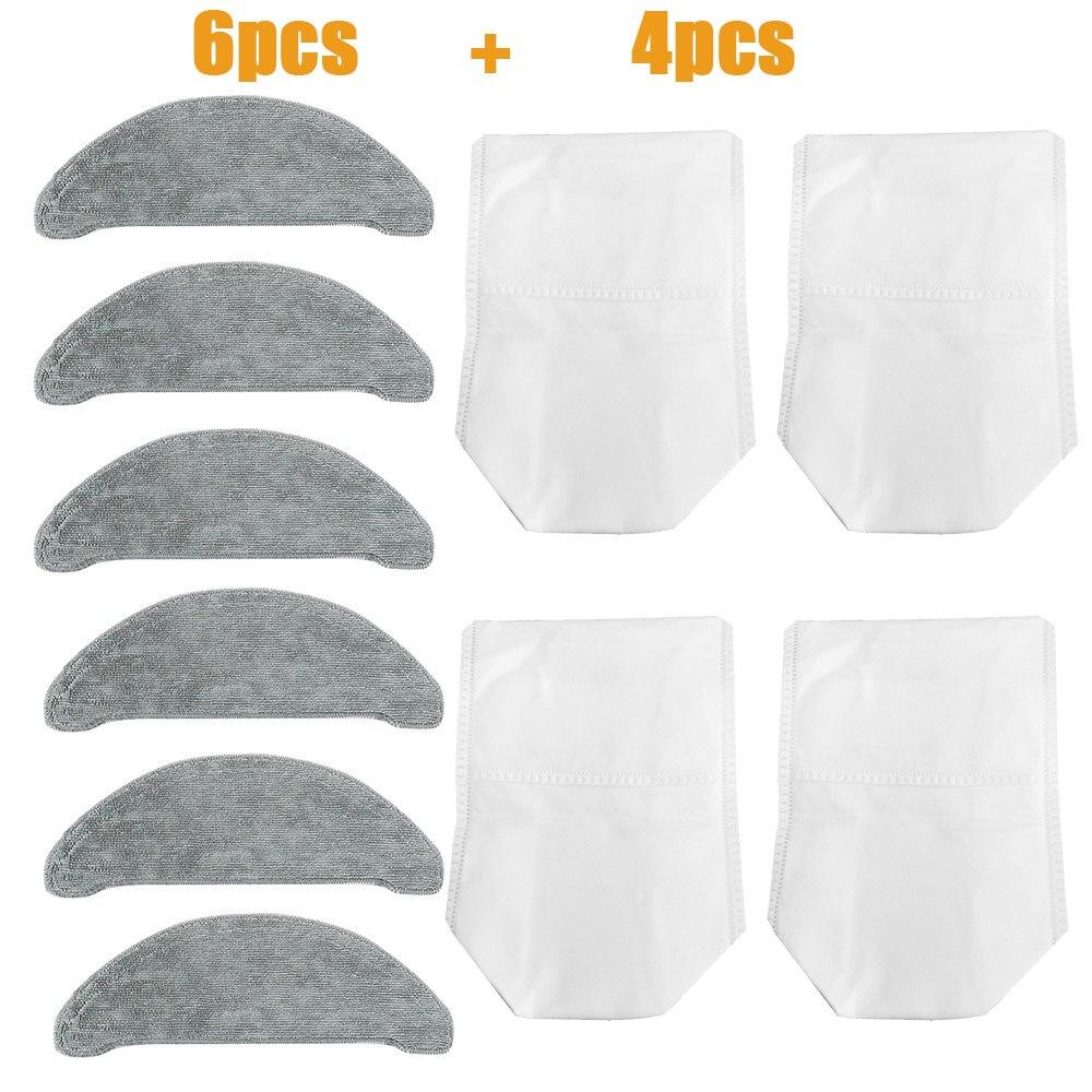 Для xiaomi Roidmi eve plus аксессуары для фильтров моющаяся тряпка для очистки швабры запасной мешок для пыли тряпка xiomi посылка распродажа