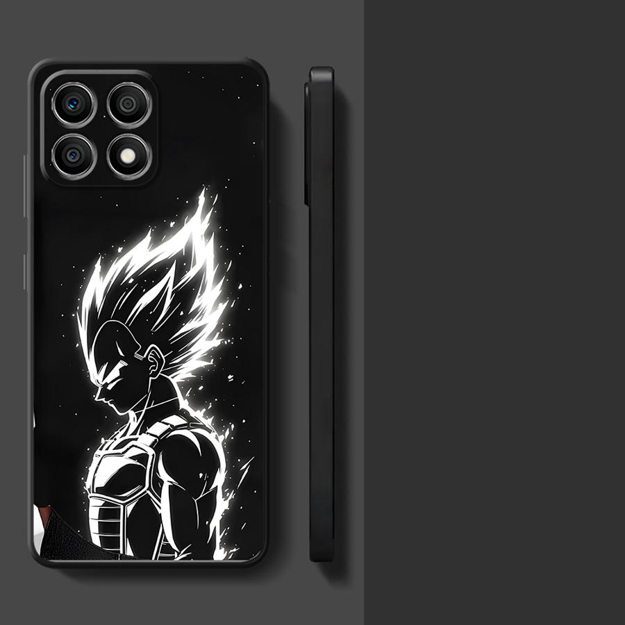 Dragon Ball Goku Vegeta Case for Honor X9a X7b X6 X7c X6a X8c Magic5 Lite X7 X9c 90 Pro 70 X9b 8X X5b X8a X8 X8b Black Soft