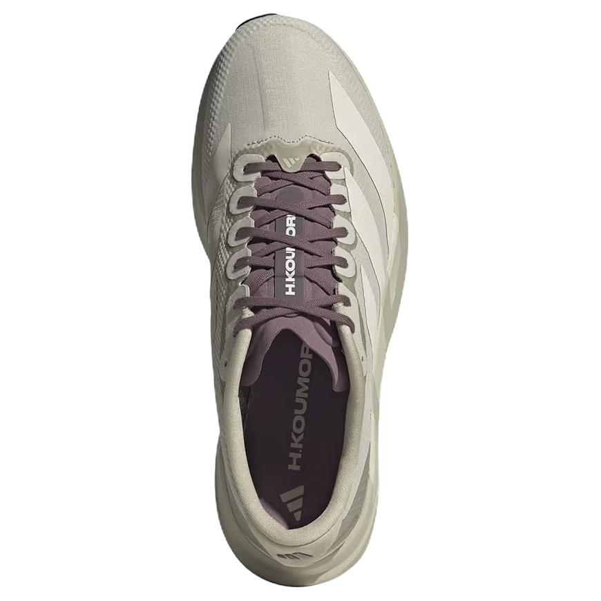 adidas Adizero EVO SL Серые плетеные кроссовки Fig Shadow Putty-Grey Aluminum Мужские JS2441