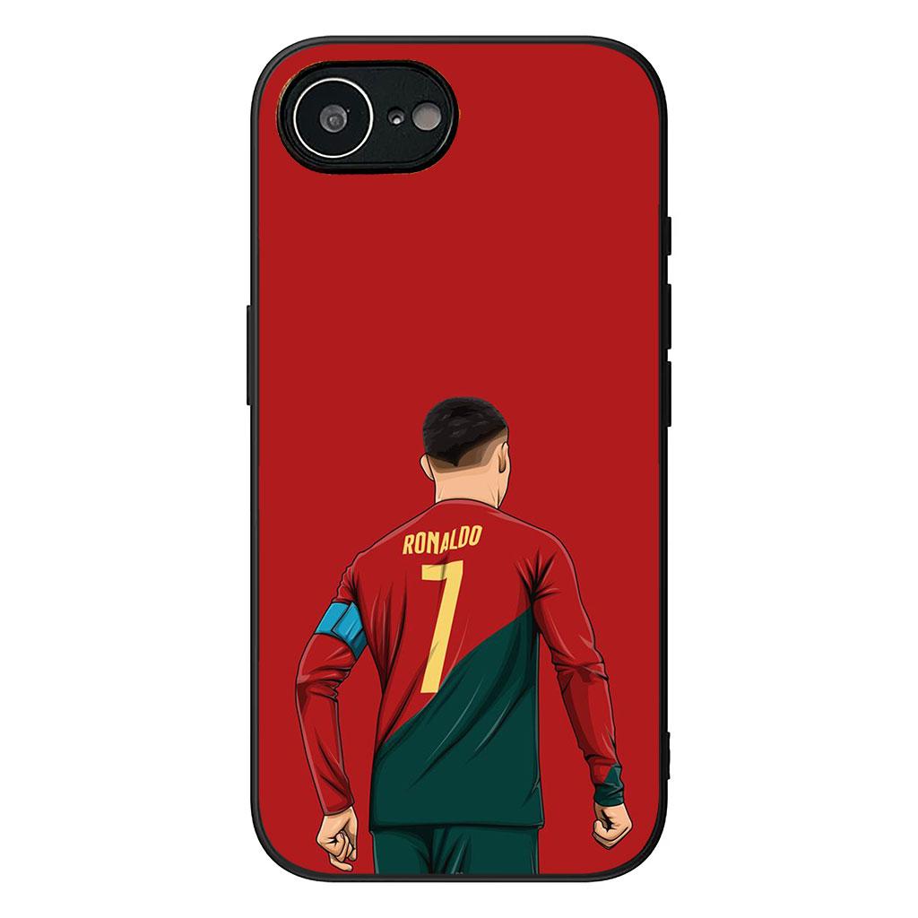 Soccer King CR7S No 7 Football No7 Phone Cover for Apple iPhone 16 15 14 Plus 13 12 Mini 17 Pro Max + ProMax 16E Air Case