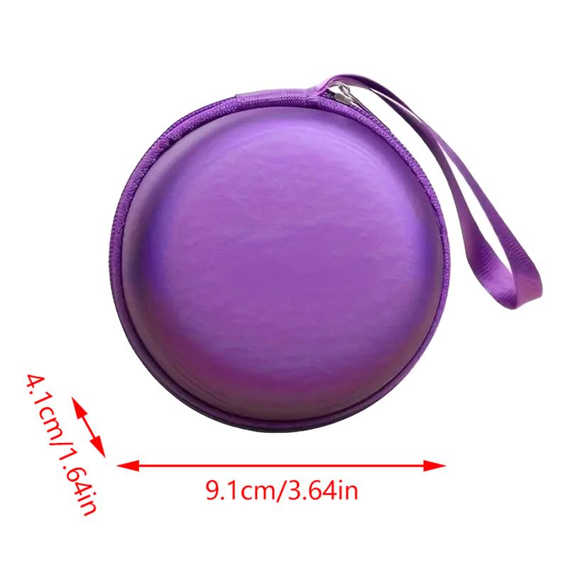 1-2Ml Pu Portable Essential Oil Case 10 Bottles Perfume Oil Bag Essential Oil Box Travel Organizer Carrying Holder Storage Bag