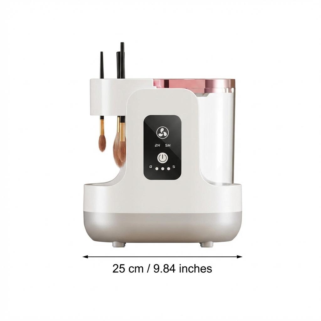 BD-228S Electric Makeup Brush Cleaner And Dryer Machine With Auto Wash And Dry Function For All Types Of Brushes