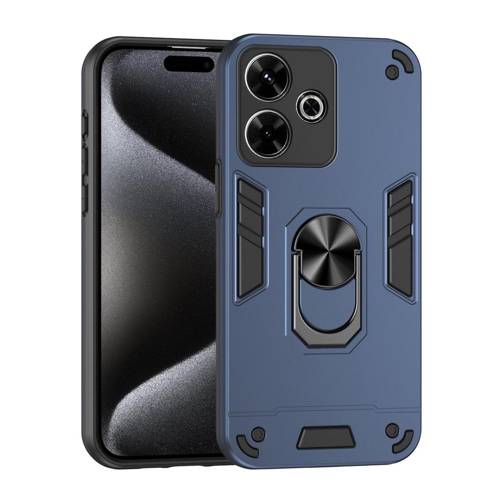 Redmi NOTE 14 Чехол-подставка 360 Warrior и POCO X7 PRO Ударопрочный защитный чехол